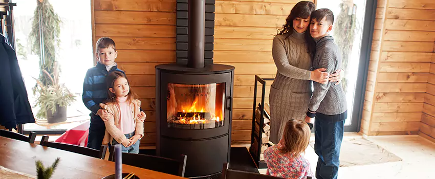 Morso Cast Iron Fireplace Insert Installation in Atascadero, California