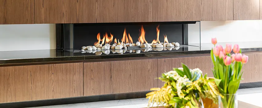 Double-height Fireplace Design Refurbishment in Atascadero, California