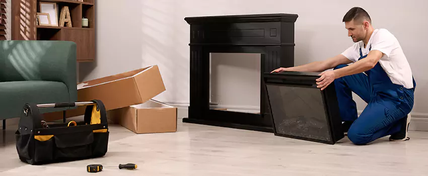 Old Rusted Metal Fireplace Repair And Replacement in Atascadero, CA