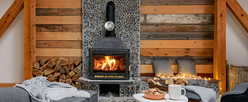 Thelin Hearth Products Direct Vent Gas Stove Fireplace Inspection in Atascadero, California